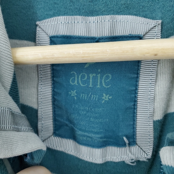 AERIE STRIPED HOODIE - Picture 5 of 7